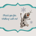Frozen Thank You Tags With Images Thank You Tags Olaf Pictures