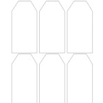 Blank Gift Tag Template Printable Tags Template Gift Tag Template