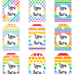 Editable Gift Tags Rainbow For Christmas Editable Christmas Gift Tags