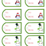 Free Printable Christmas Gift Tags Budget Earth