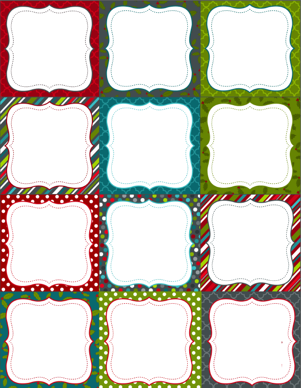Printable Christmas Labels For Homemade Baking Free Printable Labels 