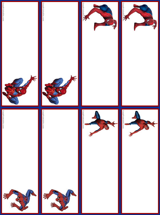 Spider Man Name Tags Printable Collection Of Picture