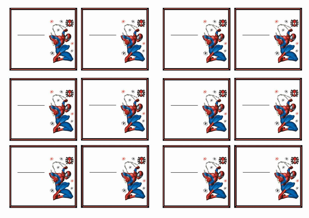 Birthday By Theme Birthday Printables Spiderman Gifts Spiderman