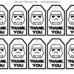 THE PARTY PROJECT Star Wars Thank You Tags Party Printables