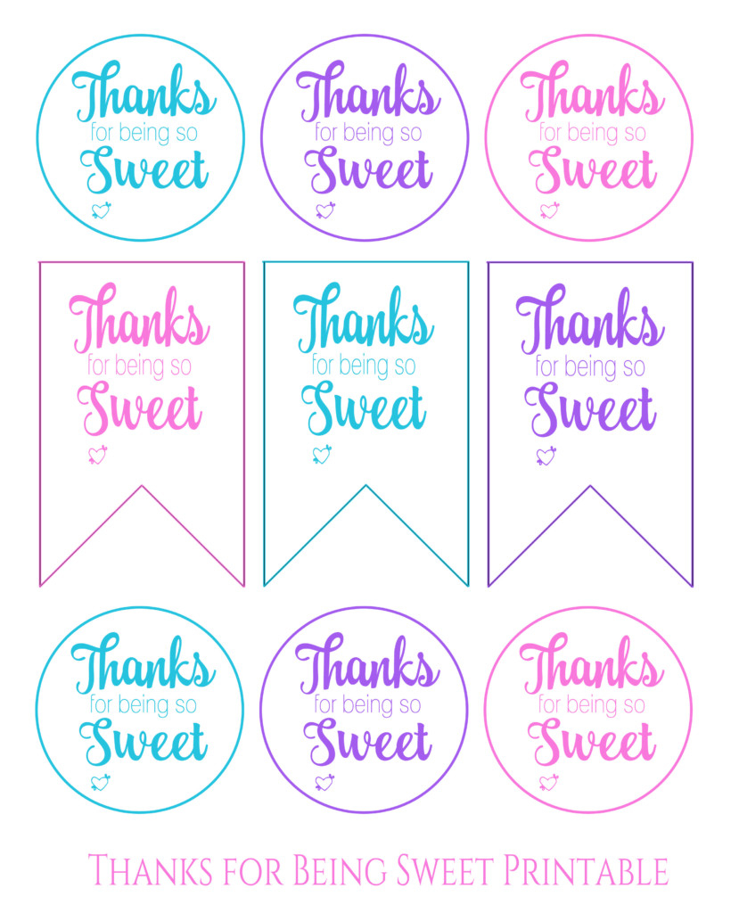 So Sweet Printable Gift Tags Leah With Love