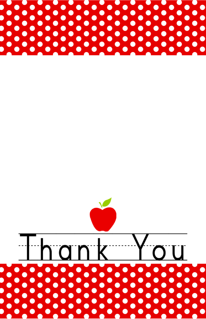 Dimple Prints Free Printable End Of The Year Thank You Cards And Tags