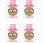 One Smart Cookie Tags Teacher Gifts Appreciation Printable